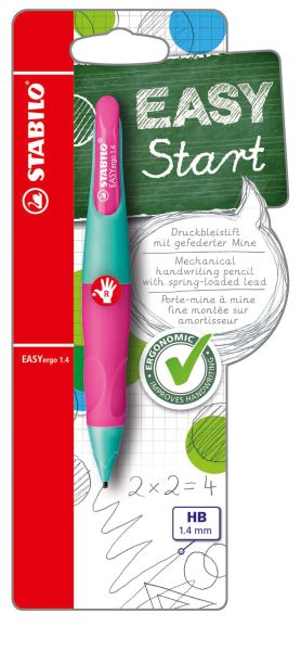 STABILO EASYergo Start R B-46899-5 türkis/neonrosa