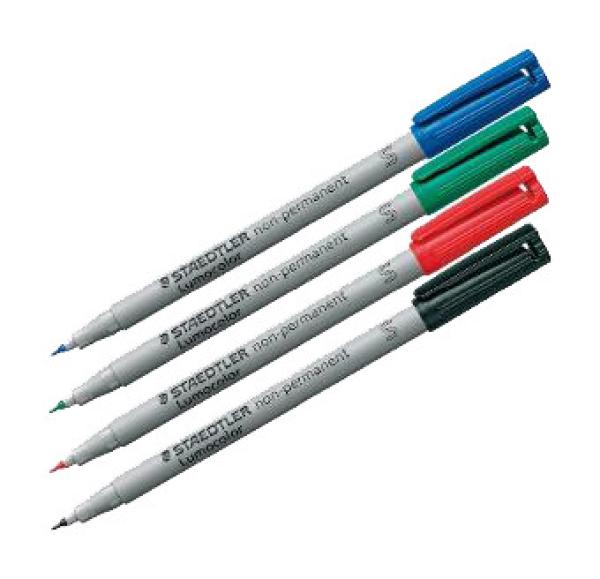 Staedtler lumocolor non-perm. s 311 wp4 4 farben ass. - Staedtler-311-wp4-4007817307748-03