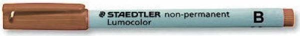 STAEDTLER Lumocolor non-perm. B 312-7 braun