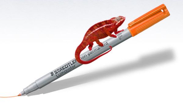 STAEDTLER Lumocolor non-perm. F 316-4 orange