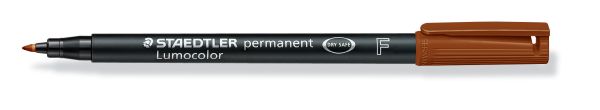 STAEDTLER Lumocolor permanent F 318-7 braun