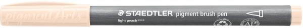 STAEDTLER Fasermaler mit Pinselspitze 371-431 pfirsich hell