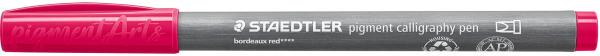 STAEDTLER Fasermaler 2mm 375-23 bordeauxrot, Kalligraphiespit.