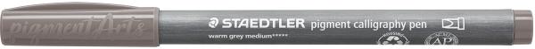 STAEDTLER Fasermaler 2mm 375-84 warmgrau med.,Kalligraphiesp.