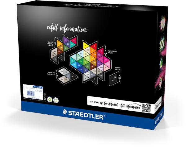 STAEDTLER Pigment Art Pens 37CA280 280 Stück