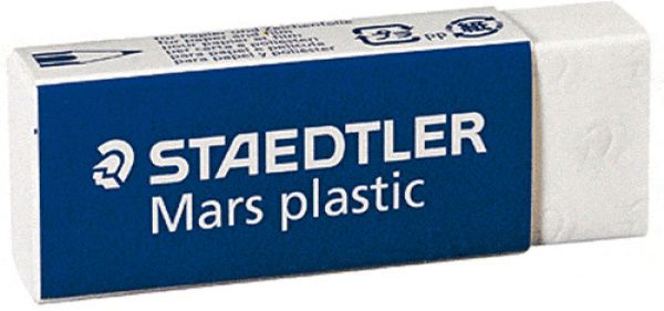 STAEDTLER Radierer Mars plast 526 50 65x23x13mm