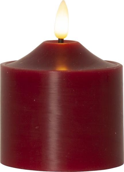 STAR TRADING LED Kerze Flamme 9.5cm 12.061-60 rot