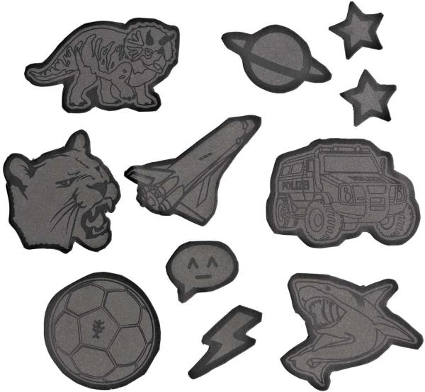 STEP BY STEP Sticker Set 129763 Black 11 Stück