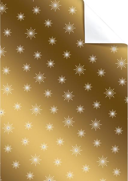 STEWO Geschenkpapier Airi 2512539080 gold 50x70cm