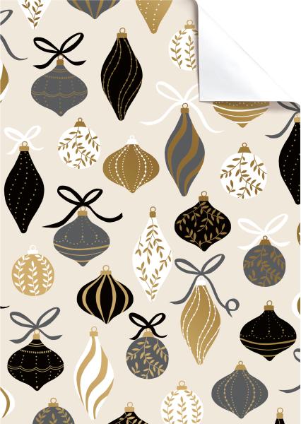 STEWO Geschenkpapier Lorena 2514525380 gold 70x100cm