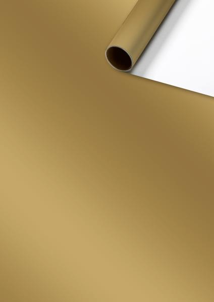 STEWO Geschenkpapier Uni Plain 2526591395 gold 0,7x10m