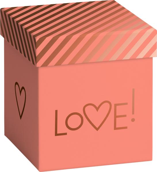 STEWO Geschenkbox Amita 2551546696 rosa 11x11x12cm