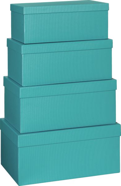 STEWO Geschenkbox One Colour 2552644949 türkis 4 Stück