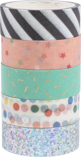 STEWO Washi Tape 2582515299 5 Stk. assortiert