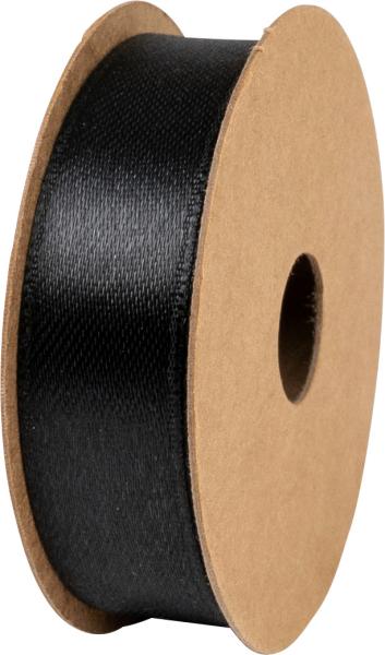 STEWO Geschenkband Satin 15mm 2583410570 schwarz