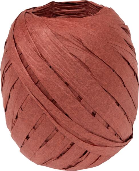 STEWO Geschenkband Raffia 2583414022 rot dunkel 7mm