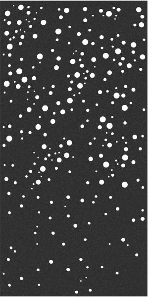 Suono trennwand xl 120x240x1.2cm 1211.x12.2601 curtain, bubbles, schw. 2 stk. - Suono-1211x122601-7640439763430