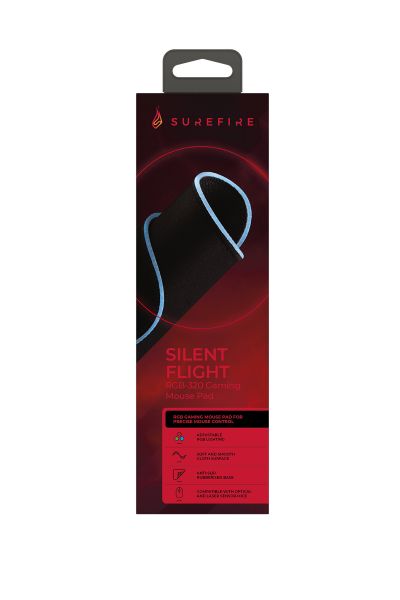 SUREFIRE Gaming Mouse Pad 48812 Silent Flight RGB-320