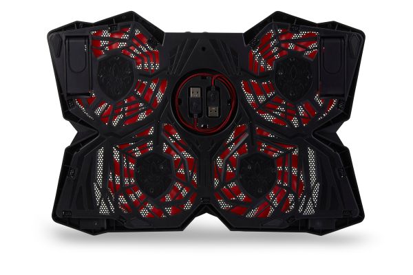 SUREFIRE Laptop Cooling Pad 48819 Bora Gaming Red