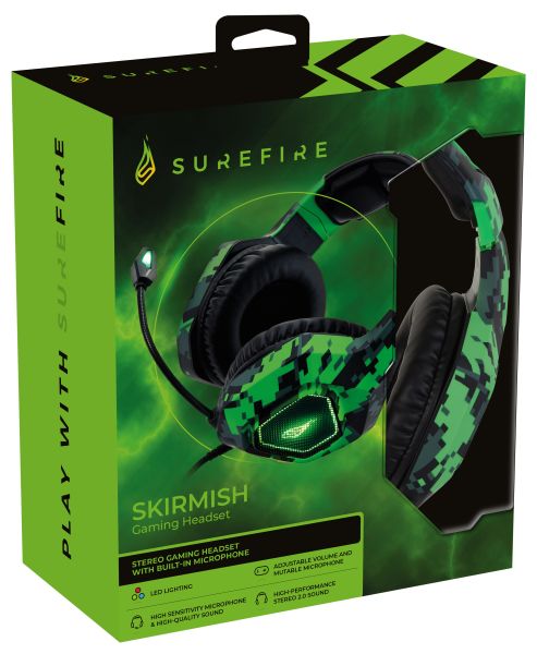 SUREFIRE Gaming Headset 48821 Skirmish