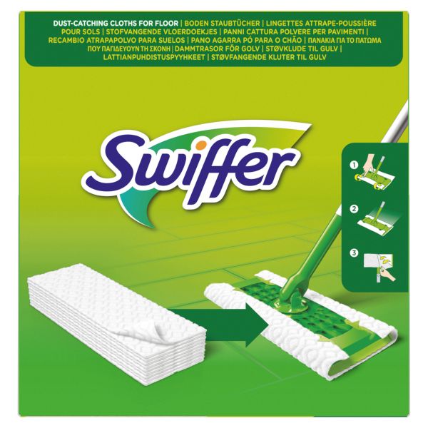 SWIFFER Trocken Wischtücher 970083 Nachfüllpackung 36 Tücher