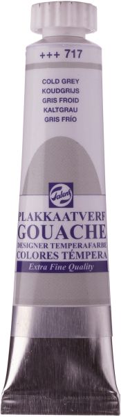 TALENS Plakatfarbe 20ml 08047172 kaltgrau