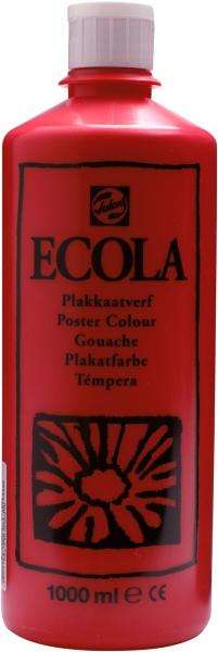 TALENS Plakatfarbe 1000ml 09713340 rot