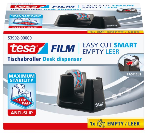 TESA Tischabroller Smart 539020000 schwarz