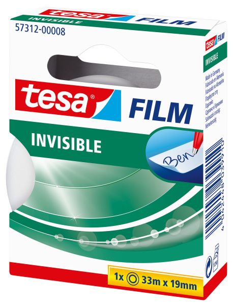 TESA Tesafilm 33mx19mm 57312-00008 invisible 1 Rolle