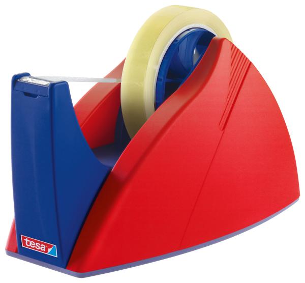 TESA Tischabroller EasyCut 66mx25mm 574220000 rot/blau