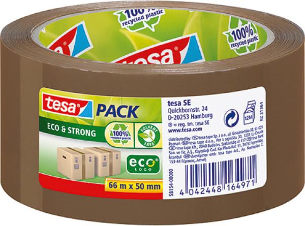 TESA Tesapack eco&strong 50mmx66m 581540000 braun