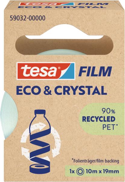 TESA Tesafilm eco&crystal 10mx19mm 59032-00000 Klebeband 1 Stück