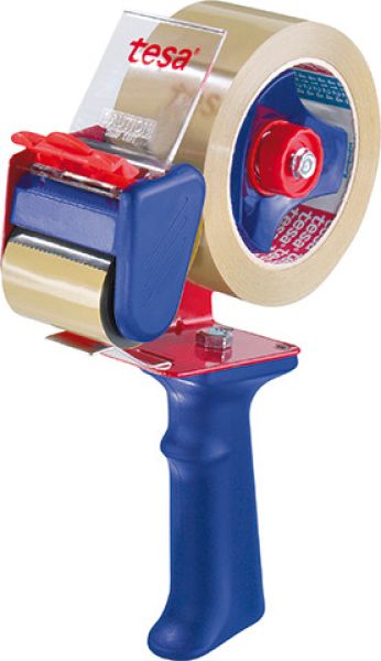 TESA Tesapack Handabroller Economy 630000001 blau, bis 50mm Rollenbreite