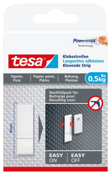 TESA Klebestreifen 0,5 kg 777700000 Tapete & Putz