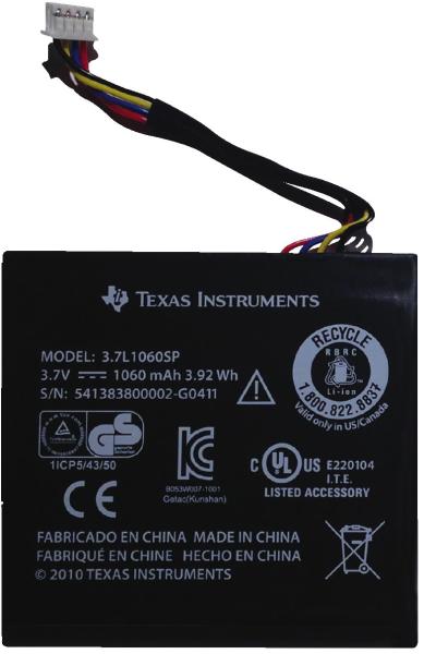 TEXAS INSTRUMENTS Akku-Pack mit Kabel NSP-2 AP Nspire CX, CX CAS,TI-84+ C SE