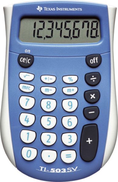 TEXAS INSTRUMENTS Grundrechner TI-503SV 8-stellig