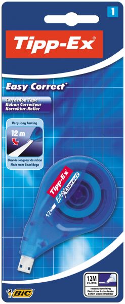 TIPP-EX Easy Correct 12mx4,2mm 8290362 Blister