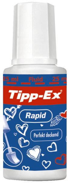 TIPP-EX Korrekturfluid Rapid 20ml 885.9932 schnelltrocknend weiss