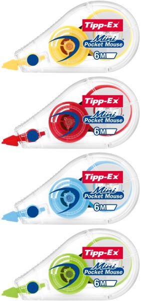 TIPP-EX Mini Pocket Mouse 5mx6mm 931860 Fashion 40 Stück