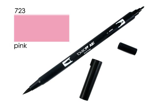 TOMBOW Dual Brush Pen ABT 723 pink