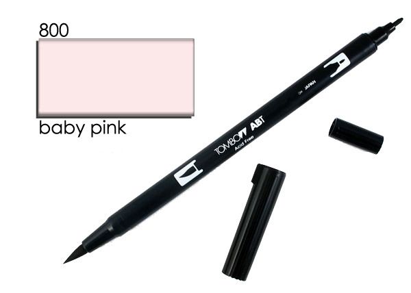 TOMBOW Dual Brush Pen ABT 800 baby pink