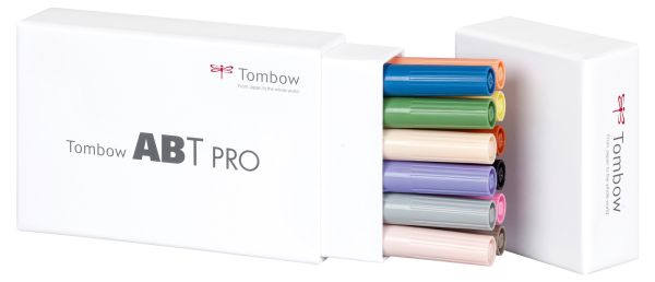 TOMBOW Dual Brush Pen ABT PRO ABTP-12P-5 Manga Set Shonen 12 Stück