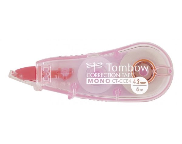 TOMBOW Korrekturroller 4,2mm CTCCE4PKB MONO Micro, rosa