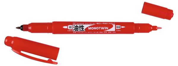 TOMBOW Mono twin Zeichen-Marker OS-TME25 rot