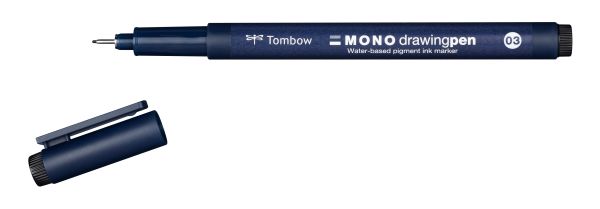 TOMBOW MONO drawing pen 0,35mm WS-EFL03