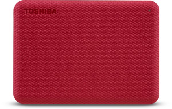 TOSHIBA HDD CANVIO Advance 1TB HDTCA10ER3AA USB 3.2 Gen 1, 2.5 inch red