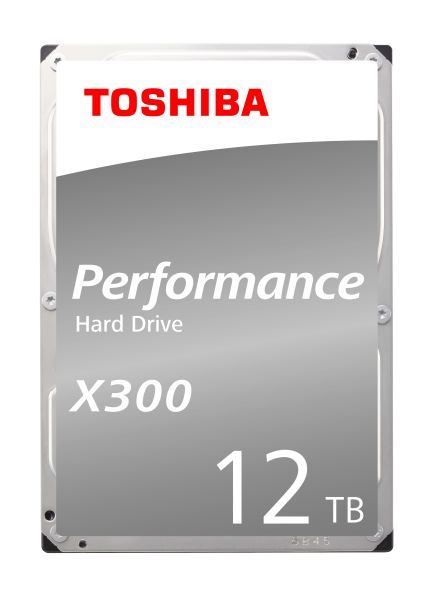 TOSHIBA HDD X300 High Performance 12TB HDWR21CUZSVA internal, SATA 3.5 inch BULK