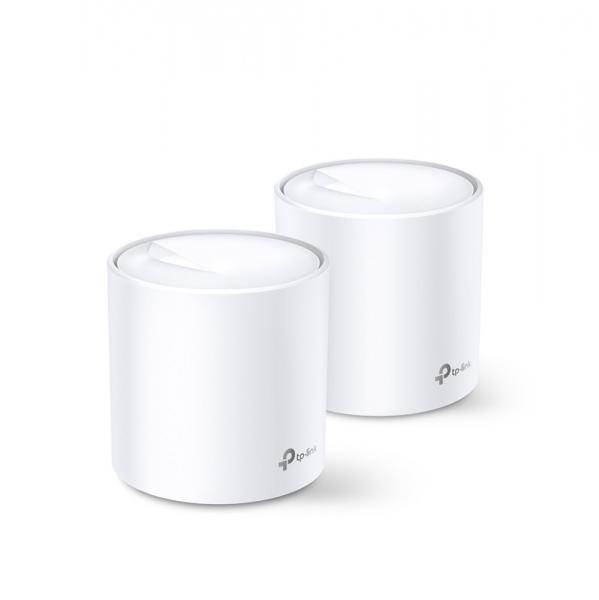 TP-LINK Whole Home Mesh Wi-Fi System Deco X20(2-pack) AX1800(2-Pack) white