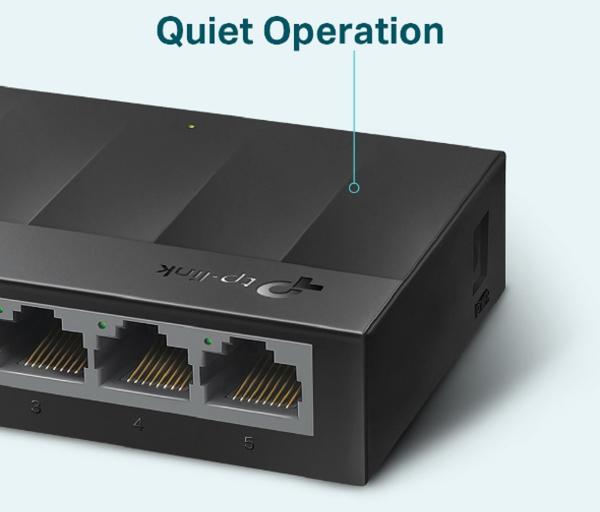 Tp-link litewave 5port gigabit switch ls1005g desktop plastic case - Tp-link-ls1005g-6935364085469-04.jpg