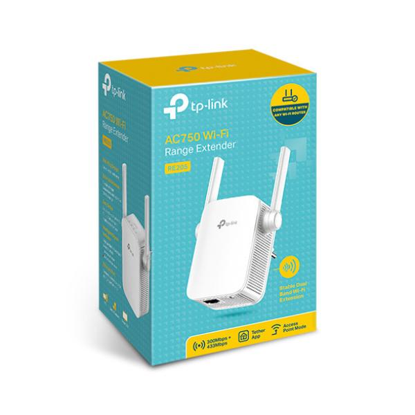 Tp-link dual band wi-fi extention re205 ac750 - Tp-link-re205-6935364080976-04.jpg